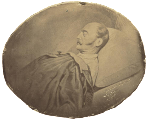 File:Portrait print of Nicholas I of Russia on his deathbed, circa 1855 - Original.tiff