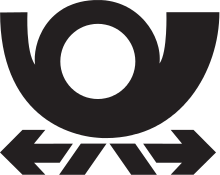 Posthorn Logo Dt Bundespost.svg