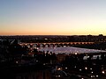 Puente de Palmas sobre el Guadiana en Badajoz