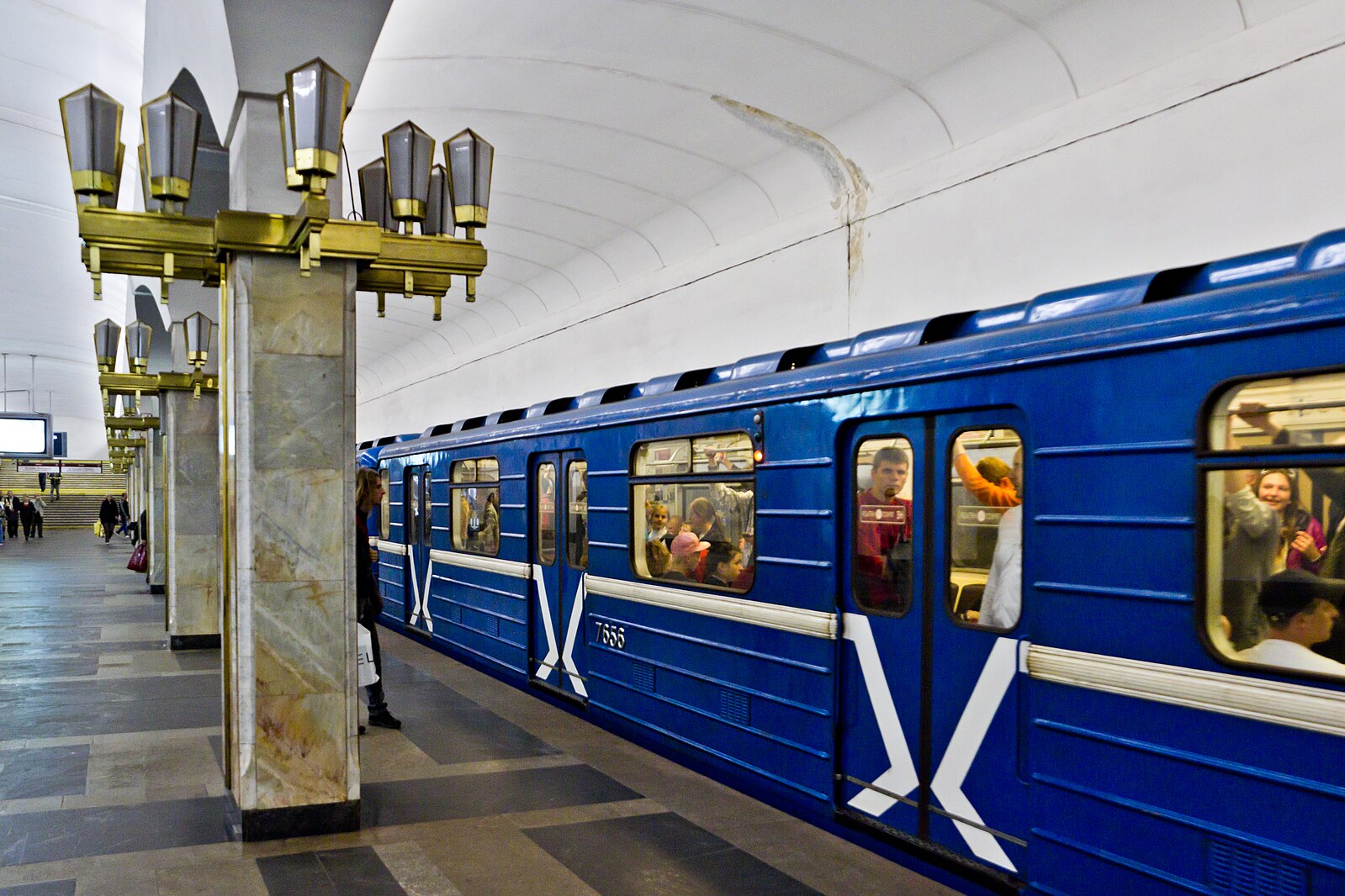 вагоны минского метро