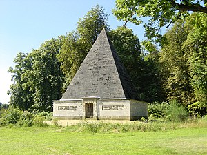 Pyramid used as a cold store, New Garden, Potsdam, Germany, by Andreas Ludwig Krüger, 1791-1792※