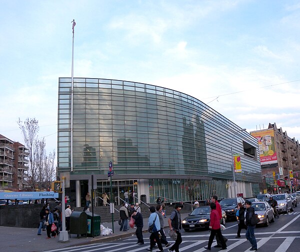 Korean American residents also prominently use the Queens Library in Flushing.
