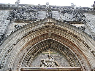 Portada de la iglesia.