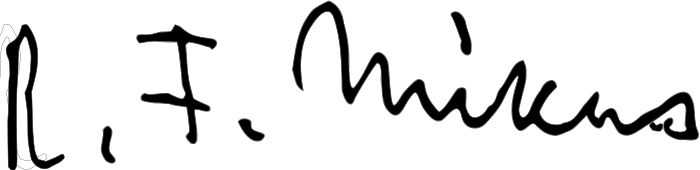 File:R F Mikus signature.svg