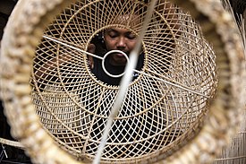 Rattan craftman