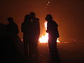 29th August 2005 A fire at Reading Festival