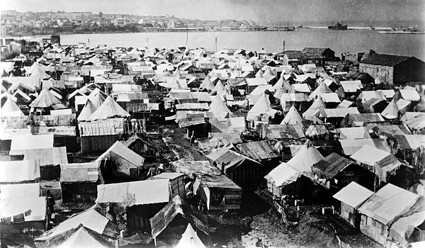 Refugee camp in Beirut, c. 1920–25