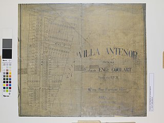 Reprodução de Planta: Villa Antenor