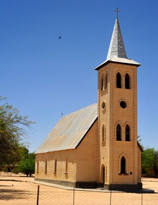 <span class="mw-page-title-main">Otjimbingwe</span> Settlement in Erongo Region, Namibia