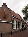 Tipična opečna hiša na Nizozemskem.