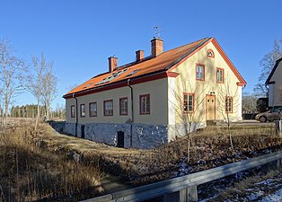 Före detta arbetarbostad.