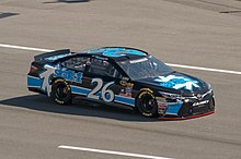 Richardson's 2016 Cup car for BK Racing Robert Richardson Jr. 26 BK Racing Toyota.jpg