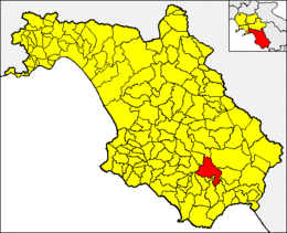 Rofrano - Localizazion