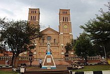 Saint Mary's Cathedral Rubaga, is the parent cathedral of the Roman Catholic Archdiocese of Kampala. Rubaga Cthedral.jpg