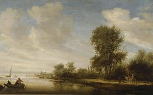 Ruysdael, Paysage fluvial.jpg