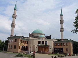 Suleymaniye Mosque in Tilburg built in 2001 Suleymaniye-moskee1.JPG