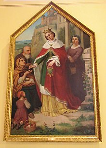 Painting of St. Margaret Sacred Heart Cathedral - Davenport, Iowa Margaret of Scotland.jpg