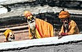 Sadhu in the Pashupatinath temple