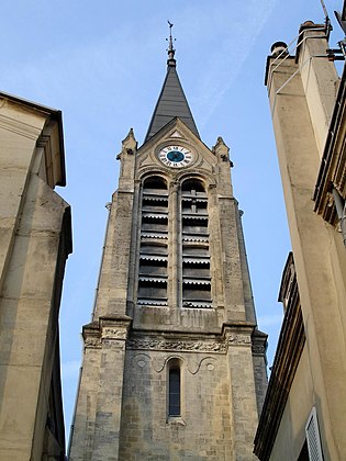 Saint-Leu-la-Foret - Clocher de l eglise Saint-Leu-Saint-Gilles.jpg