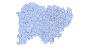 Miniatura para Lista de municipios d'a provincia de Salamanca