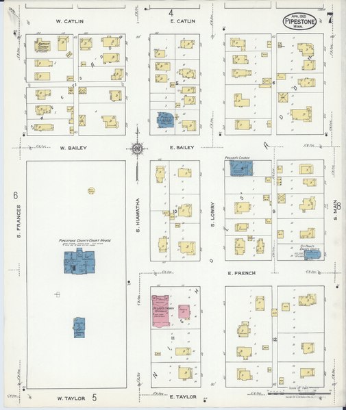 File:Sanborn Fire Insurance Map from Pipestone, Pipestone County, Minnesota. LOC sanborn04365 005-7.tif