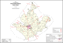 Map showing Mahgawan (#994) in Sandila CD block