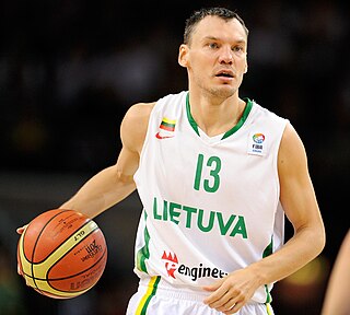 Šarūnas Jasikevičius Lithuanian professional basketball player