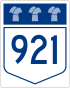 Магистрала 921 щит
