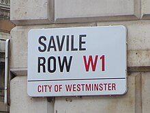 Savile Row Wikipedia