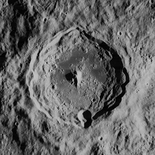 Schlüter (crater) lunar crater