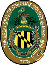 Seal of Caroline County, Maryland.svg