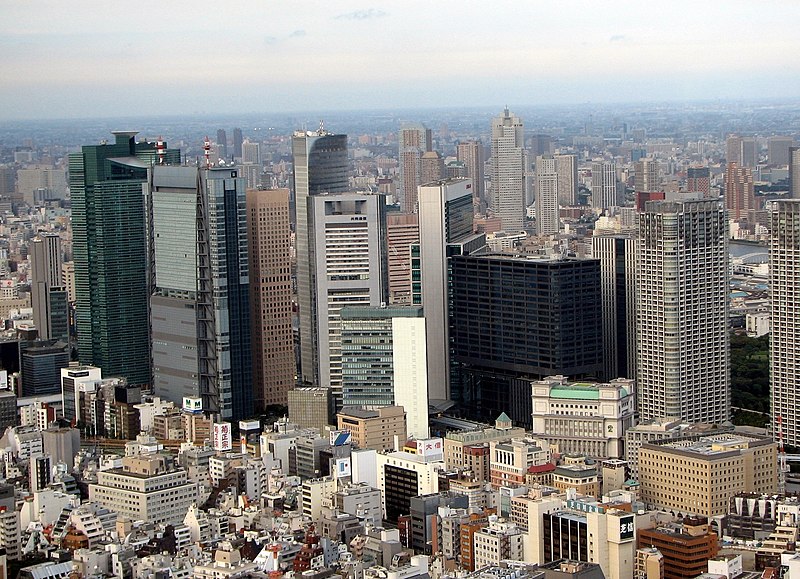 Fájl:Shiodome Area from Tokyo Tower.jpg