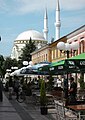 Ebu Bekr Mosque seen from Kol Idromeno St