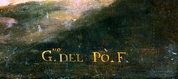 Signature - Ceiling Painting - Giacomo de Po - Obere Belvedere - Vienna.jpg