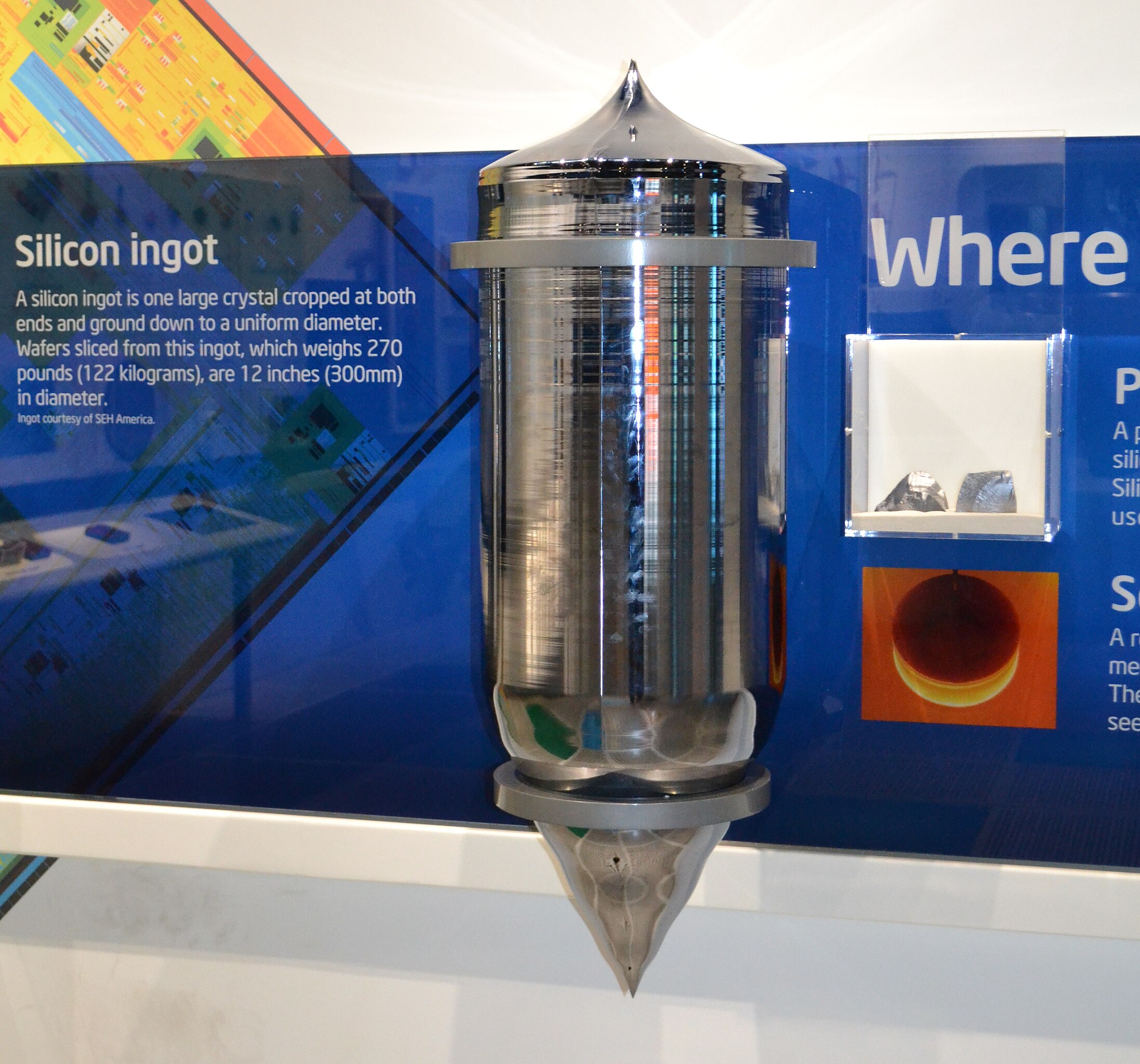 File:Siligon ingot at Intel Museum.JPG - Wikipedia