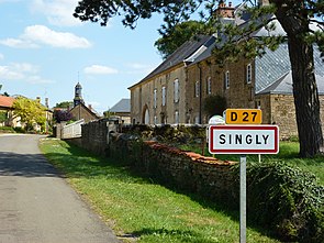 Singly (Ardennes) city limit sign.JPG