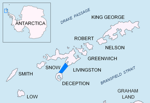 Map of Smolensk Strait