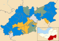 South Somerset UK local election 2015 map.svg