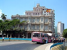 Spanish embassy in La Habana