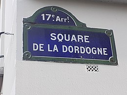 Suuntaa-antava kuva Square de la Dordogne -osiosta