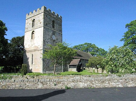 St James church Cardington