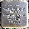 Stolperstein Gossowstr 1 (Schöb) Valeska Krolik.jpg