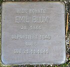 Stolperstein Weingarten Baden Emil Blum.jpg