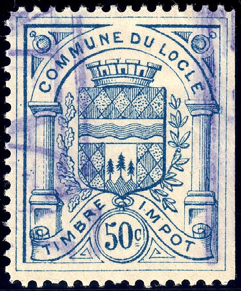 File:Switzerland Le Locle 1892 revenue 50c - 3.jpg