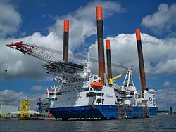 Thor during the renovation in Wilhelmshaven (2013)