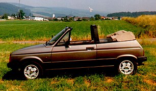 Cabriolet Talbot Samba (1982).
