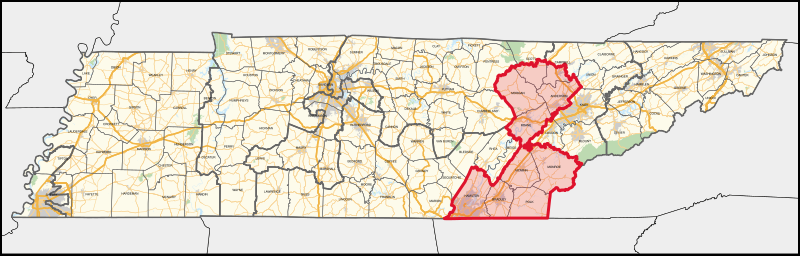 File:Tennessee's 3rd congressional district (since 2023).svg