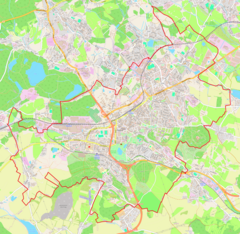 Mapa lokalizacyjna Cieplic