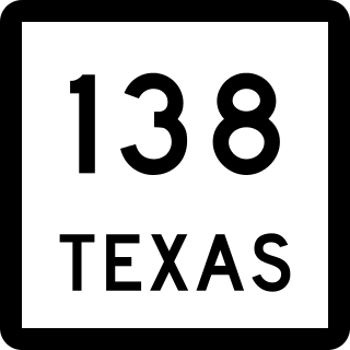 <span class="mw-page-title-main">Texas State Highway 138</span> State highway in Texas