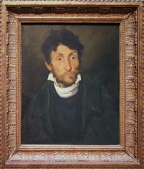 Portrait of a Kleptomaniac by Théodore Géricault